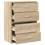 Armarios con 2 cajones 2 uds roble sonoma 60x31x40 cm | Foro24.es | Tu tienda online para hogar, jardín y más Foro24.es