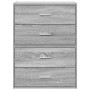 Armarios con 2 cajones 2 uds gris sonoma 60x31x40 cm | Foro24.es | Tu tienda online para hogar, jardín y más Foro24.es