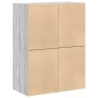 Armarios con 2 cajones 2 uds gris sonoma 60x31x40 cm | Foro24.es | Tu tienda online para hogar, jardín y más Foro24.es