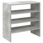 Zapateros 2 uds apilables gris hormigón 60x30x30,5 cm de , Zapateros y organizadores de calzado - Ref: Foro24-858864, Precio:...