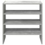 Zapateros 2 uds apilables gris hormigón 60x30x30,5 cm de , Zapateros y organizadores de calzado - Ref: Foro24-858864, Precio:...