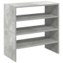 Zapateros 2 uds apilables gris hormigón 60x30x30,5 cm de , Zapateros y organizadores de calzado - Ref: Foro24-858864, Precio:...
