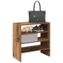 Zapateros 2 uds apilables madera vieja 60x30x30,5 cm by , Shoe racks and shoe organizers - Ref: Foro24-858872, Price: 44,81 €...