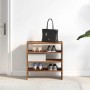 Zapateros 2 uds apilables madera vieja 60x30x30,5 cm by , Shoe racks and shoe organizers - Ref: Foro24-858872, Price: 44,81 €...