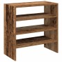Zapateros 2 uds apilables madera vieja 60x30x30,5 cm by , Shoe racks and shoe organizers - Ref: Foro24-858872, Price: 44,81 €...