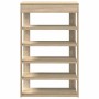Mueble zapatero madera de ingeniería roble sonoma 60x30x98 cm von , Schuhregale und Schuhorganisatoren - Ref: Foro24-859925, ...