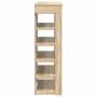 Mueble zapatero madera de ingeniería roble sonoma 60x30x98 cm von , Schuhregale und Schuhorganisatoren - Ref: Foro24-859925, ...