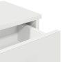 Estante de pared con cajones de madera contrachapada blanco de , Estantes y estanterías - Ref: Foro24-859959, Precio: 74,23 €...