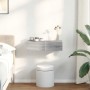 Estante de pared con cajones madera contrachapada roble ahumado von , Regale und Regale - Ref: Foro24-859973, Preis: 43,57 €,...