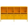 Aparador acero laminado en frío amarillo mostaza 135x39x73,5 cm von , Sideboards - Ref: Foro24-3307164, Preis: 192,83 €, Raba...