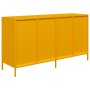 Aparador acero laminado en frío amarillo mostaza 135x39x73,5 cm von , Sideboards - Ref: Foro24-3307164, Preis: 192,83 €, Raba...