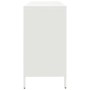 Aparador de acero laminado en frío blanco 135x39x73,5 cm von , Sideboards - Ref: Foro24-3307166, Preis: 190,39 €, Rabatt: %