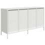 Aparador de acero laminado en frío blanco 135x39x73,5 cm von , Sideboards - Ref: Foro24-3307166, Preis: 190,39 €, Rabatt: %