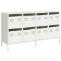 Aparador de acero laminado en frío blanco 135x39x73,5 cm von , Sideboards - Ref: Foro24-3307172, Preis: 220,68 €, Rabatt: %