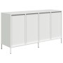 Aparador de acero laminado en frío blanco 135x39x73,5 cm von , Sideboards - Ref: Foro24-3307172, Preis: 220,68 €, Rabatt: %