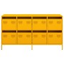 Aparador acero laminado en frío amarillo mostaza 135x39x73,5 cm by , Sideboards - Ref: Foro24-3307170, Price: 224,43 €, Disco...