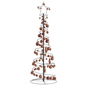 VidaXL LED para árbol de Navidad con bolas 100 LED blanco cálido 150cm von , Weihnachtsbeleuchtung - Ref: Foro24-3318571, Pre...