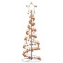 VidaXL LED para árbol de Navidad con bolas 100 LED blanco cálido 150cm by , Christmas lights - Ref: Foro24-3318571, Price: 76...