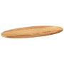 Tablero de mesa ovalado madera maciza de roble 80x40x2 cm by , Table tops - Ref: Foro24-4009045, Price: 44,10 €, Discount: %