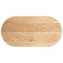 Tablero de mesa ovalado madera maciza de roble 100x50x4 cm de , Tableros para mesas - Ref: Foro24-4009066, Precio: 106,20 €, ...