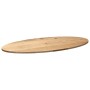 Tablero de mesa ovalado madera maciza de roble 120x60x2 cm by , Table tops - Ref: Foro24-4009039, Price: 90,35 €, Discount: %