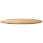 Tablero de mesa ovalado madera maciza de roble 120x60x2 cm by , Table tops - Ref: Foro24-4009039, Price: 90,35 €, Discount: %