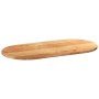 Tablero de mesa ovalado madera maciza de roble 100x50x2 cm by , Table tops - Ref: Foro24-4009070, Price: 67,52 €, Discount: %