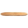 Tablero de mesa ovalado madera maciza de roble 100x50x2 cm by , Table tops - Ref: Foro24-4009070, Price: 67,52 €, Discount: %