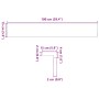 Alféizares de ventana 2 uds madera maciza roble marrón oscuro by , Marcos de ventanas - Ref: Foro24-4009168, Price: 53,78 €, ...