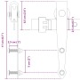 Kit de puerta corredera de armario acero carbono 213 cm von , DIY-Zubehör - Ref: Foro24-4009686, Preis: 21,62 €, Rabatt: %