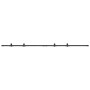 Kit de puerta corredera de armario acero carbono 213 cm von , DIY-Zubehör - Ref: Foro24-4009678, Preis: 33,98 €, Rabatt: %