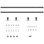 Kit de puerta corredera de armario acero carbono 213 cm von , DIY-Zubehör - Ref: Foro24-4009678, Preis: 33,98 €, Rabatt: %