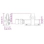 Kit de puerta corredera de armario acero carbono 213 cm von , DIY-Zubehör - Ref: Foro24-4009678, Preis: 33,98 €, Rabatt: %