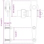 Kit de puerta corredera de armario acero carbono 183 cm von , DIY-Zubehör - Ref: Foro24-4009684, Preis: 35,42 €, Rabatt: %