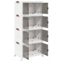 Caja de almacenaje apilable con ruedas 4niveles 75L by , Cargo forklifts - Ref: Foro24-4012372, Price: 114,73 €, Discount: %