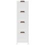 Caja de almacenaje apilable con ruedas 4niveles 75L by , Cargo forklifts - Ref: Foro24-4012372, Price: 114,73 €, Discount: %