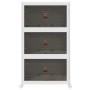 Caja de almacenaje apilable con ruedas 3 niveles 75 L by , Cargo forklifts - Ref: Foro24-4012370, Price: 90,06 €, Discount: %