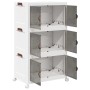 Caja de almacenaje apilable con ruedas 3 niveles 75 L by , Cargo forklifts - Ref: Foro24-4012370, Price: 90,06 €, Discount: %