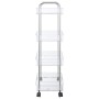 Carro de almacenamiento 4 niveles transparente 37x28x95 cm von , Lastenstapler - Ref: Foro24-4012379, Preis: 35,83 €, Rabatt: %