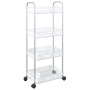 Carro de almacenamiento 4 niveles transparente 37x28x95 cm von , Lastenstapler - Ref: Foro24-4012379, Preis: 35,83 €, Rabatt: %