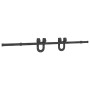 Kit de herrajes para puertas correderas acero negro 183 cm von , Türartikel - Ref: Foro24-4009720, Preis: 38,84 €, Rabatt: %