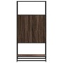 Aparador alto madera de ingeniería y metal marrón roble von , Sideboards - Ref: Foro24-849043, Preis: 90,87 €, Rabatt: %