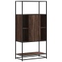 Aparador alto madera de ingeniería y metal marrón roble von , Sideboards - Ref: Foro24-849043, Preis: 90,87 €, Rabatt: %