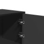 Aparador alto madera de ingeniería y metal 68x35x106,5 cm by , Sideboards - Ref: Foro24-849069, Price: 106,32 €, Discount: %