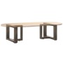 Patas de mesa centro forma T 2uds acero natural 50x25x(30-31)cm von , Tischbeine - Ref: Foro24-4013011, Preis: 74,39 €, Rabat...