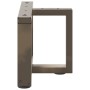 Patas de mesa centro forma T 2uds acero natural 40x25x(30-31)cm by , Table legs - Ref: Foro24-4013007, Price: 75,92 €, Discou...