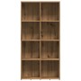Estantería de madera ingeniería roble artisan 66x30x130 cm von , Bücherregale und Regale - Ref: Foro24-855779, Preis: 87,65 €...