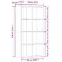 Estantería de madera ingeniería roble artisan 66x30x130 cm von , Bücherregale und Regale - Ref: Foro24-855779, Preis: 87,65 €...