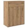 Aparador de madera de ingeniería roble artisan 60x30x75 cm von , Sideboards - Ref: Foro24-855897, Preis: 79,80 €, Rabatt: %