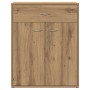 Aparador de madera de ingeniería roble artisan 60x30x75 cm von , Sideboards - Ref: Foro24-855897, Preis: 79,80 €, Rabatt: %